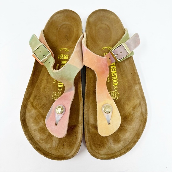 Birkenstock Shoes - Birkenstock Gizeh Tie Dye Sandals